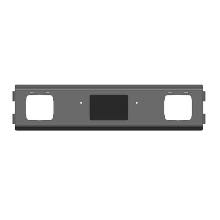 Fab Fours Use With  Vengeance Bumpers Textured Powder Coated Steel M6550-1